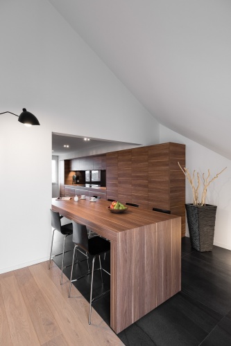 Restructuration complte dun grand appartement en duplex : architecte lille loft duplex industriel poutre mtal parquet cuisine ilot piano dcoration intrieur Jean-Philippe AUGUSTO (2)