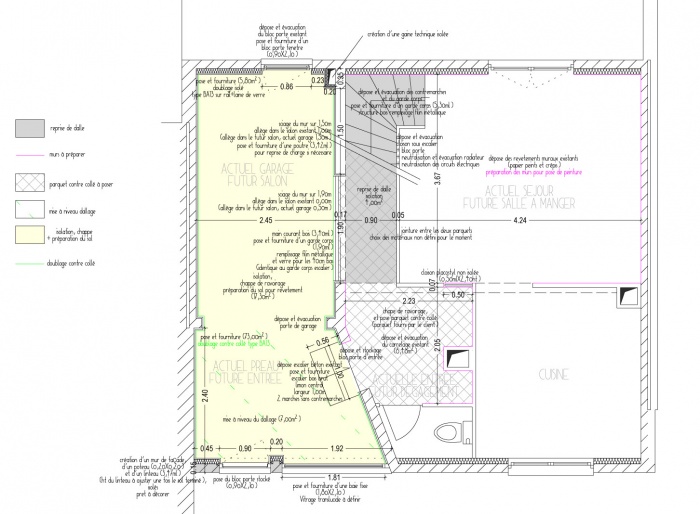 Extension sjour : Plan intrieur