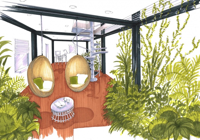 Extension d'une habitat, concours non retenu