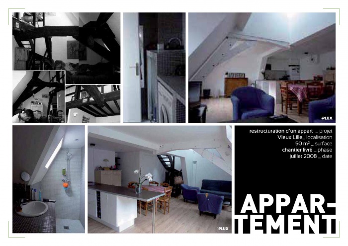 Restructuration de l'intérieur d'un appartement VIEUX-LILLE (59000)