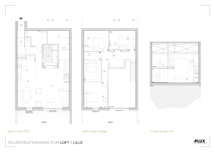 Amnagement d'un loft  LILLE (59000) : architecte lille plux amnagement intrieur loft studio appartement loft maison design dcoration