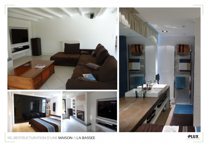 Réaménagement d'une maison de caractère à LA BASSEE (59480)