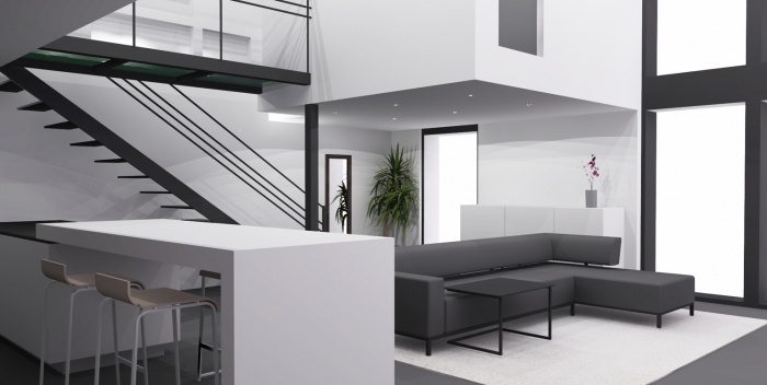 Loft  Tourcoing (59) : visualisation 3D