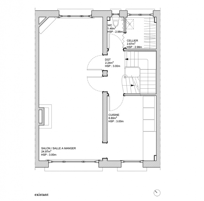 MUR TIROIR, restructuration et amnagement intrieur d'une maison individuelle  Marcq en Baroeul : image_projet_mini_61651