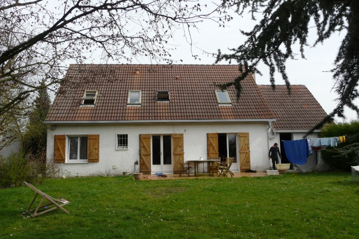 Extension bois d'une maison  Aubers : avant travaux