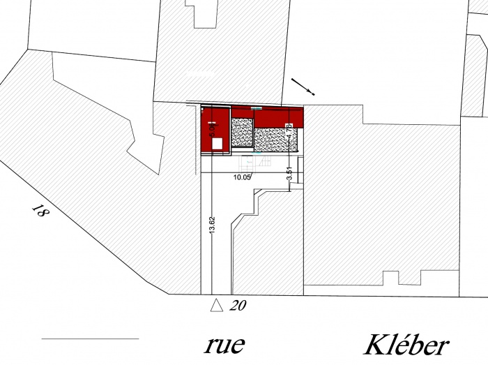 Maison LGille : plan masse