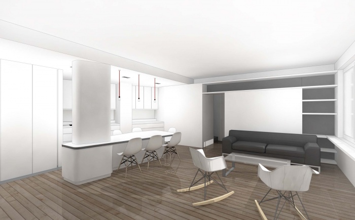 Espace ouvert : VUE INT 03